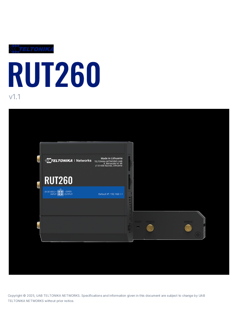 

RUT260

