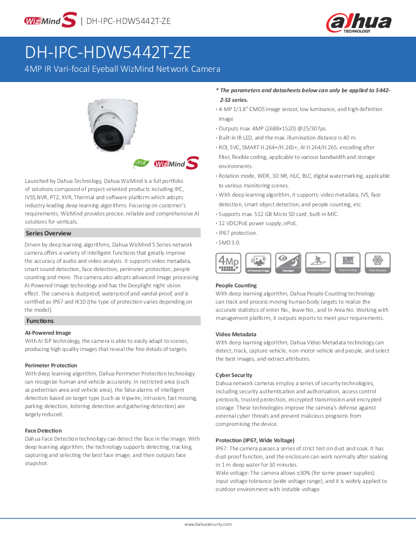 

IPC HDW5442T ZE 2712 S3 BLACK

