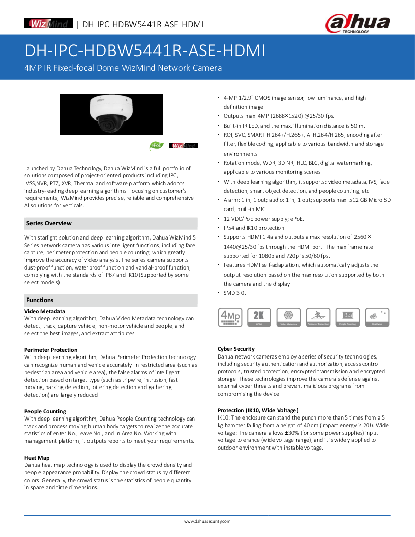 

IPC HDBW5441R ASE HDMI 0360B

