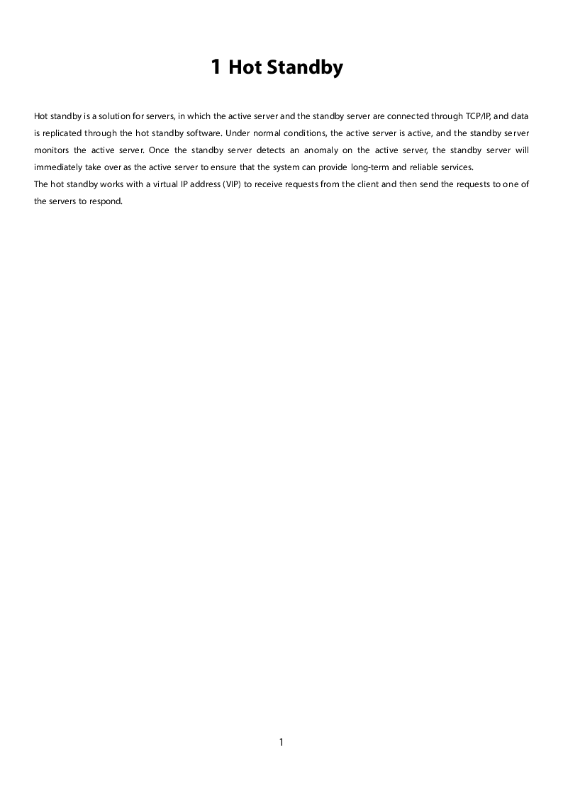 

DHI DSS Hot Standby License

