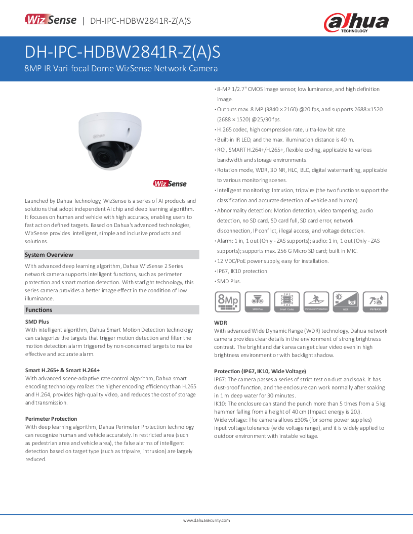 

IPC HDBW2841R ZAS 27135 BLACK

