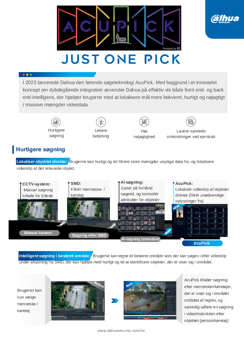 

Leaflet DahuaNordic AcuPick2023 Danish

