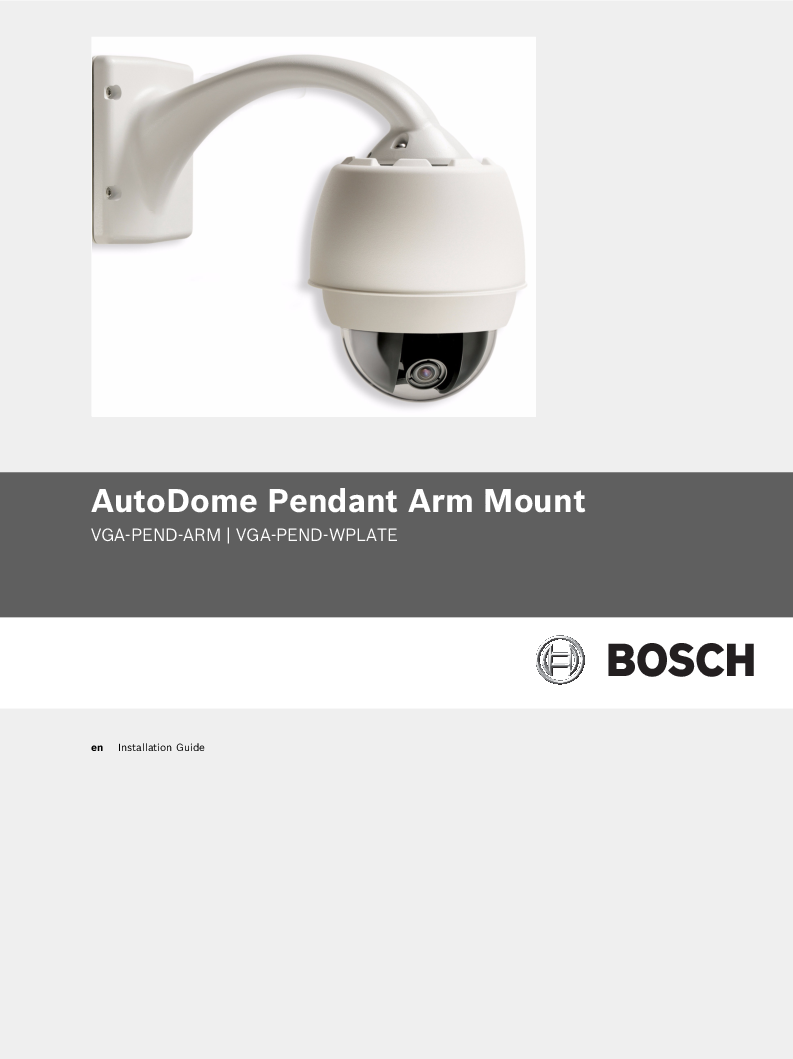 

VGA PEND ARM

