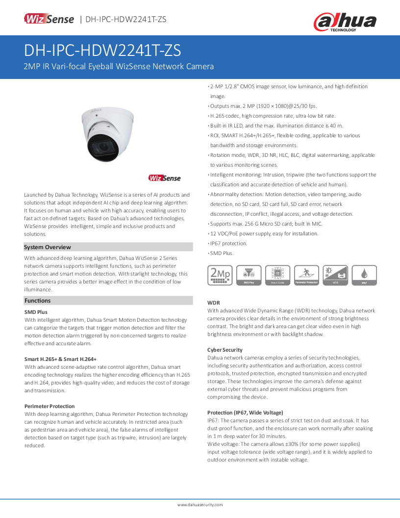 

IPC HDW2241T ZS 27135

