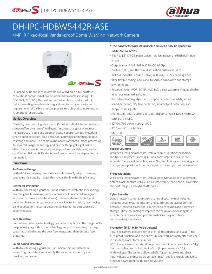 

IPC HDBW5442R ASE S3

