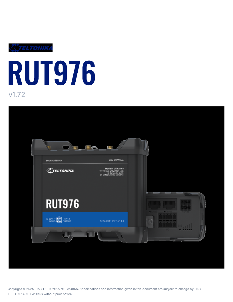 

RUT976

