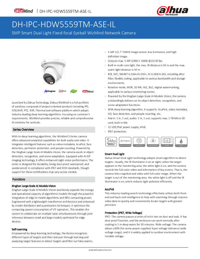 

IPC HDW5559TM ASE IL 0280B

